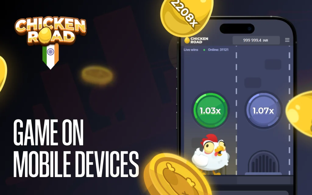 Enjoying Chicken Road game on mobile devices